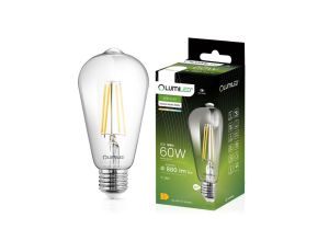 Żarówka LED E27 ST64 8W = 60W 880lm 4000K Neutralna 360 Filament LUMILED