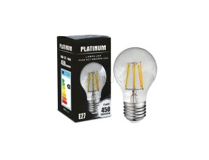 Żarówka LED E27 A60 4W = 40W 450lm 3000K Ciepła 360 Filament GOLDLUX (Polux)