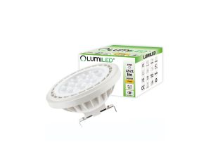 Żarówka LED G53 AR111 15W = 100W 1521lm 3000K Ciepła 38 12V LUMILED