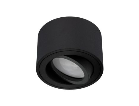 Oprawa Natynkowa HALOGENOWA Ruchoma AMAT-S Okrągła Czarna 50mm LUMILED