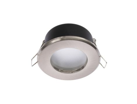 Oprawa HALOGENOWA Podtynkowa Podbitka Łazienkowa Hermetyczna AQUS GU10 LUMILED Satyna IP44 STAŁA