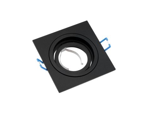 Oprawa HALOGENOWA Podtynkowa Ruchoma GU10 MR16 Kwadrat Czarna CASSIO LUMILED
