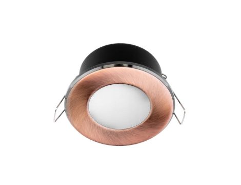 Oprawa HALOGENOWA Podtynkowa Podbitka Łazienkowa Hermetyczna AQUS GU10 LUMILED Miedziana IP44 STAŁA