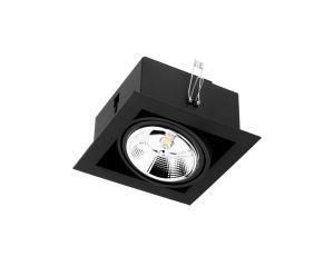 Oprawa Podtynkowa Halogenowa Ruchoma GU10 ES111 Kwadratowa Czarna CANIS LUMILED
