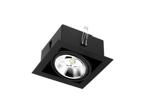 Oprawa Podtynkowa Halogenowa Ruchoma GU10 ES111 Kwadratowa Czarna CANIS LUMILED