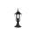 Lampa Ogrodowa Zewnętrzna E27 SŁUPEK LATARNIA 40cm Czarna BELLIS LUMILED