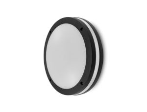 Lampa Ogrodowa Kinkiet Elewacyjny 2x E27 Okrągły LARIS LUMILED