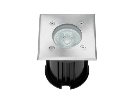 Lampa ogrodowa najazdowa gruntowa LED GU10 Kwadratowa IP66 IK09