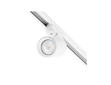 Reflektor Szynowy GU10 Biały SAGI Lampa do Szynoprzewodów Jednofazowych