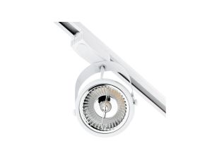 Reflektor Szynowy GU10 AR111 Biały VICTUS Lampa do Szynoprzewodów Jednofazowych Lumiled