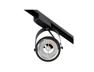Reflektor Szynowy GU10 AR111 Czarny VICTUS Lampa do Szynoprzewodów Jednofazowych Lumiled