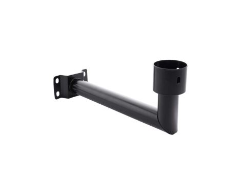 Uchwyt do lampy ulicznej solarnej 40cm RURA 75 mm Czarny