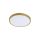 Plafon LED Lampa Sufitowa Natynkowa KERN 15W 4000K 30cm Złota