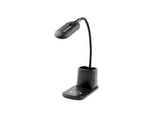 Lampka Biurkowa Nocna LVT LED 3W 3000K - 6000K USB Dotykowa z Ładowarka QI NINA