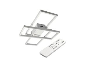 Lampa Sufitowa Żyrandol LED LVT 72W CCT GALAXIS ORION Biały + Pilot Sterujący