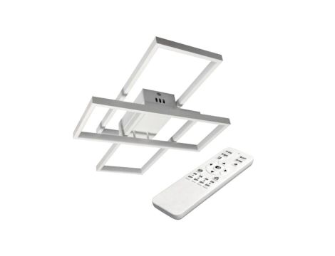 Lampa Sufitowa Żyrandol LED LVT 72W CCT GALAXIS ORION Biały + Pilot Sterujący