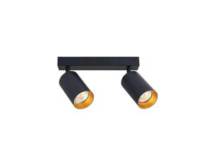 Lampa sufitowa LED ERIS GOLD 2x GU10 regulowana