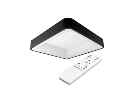 Lampa sufitowa Plafon LED żyrandol GALAXIS ARIES 54W 3000K-6500K czarny + pilot
