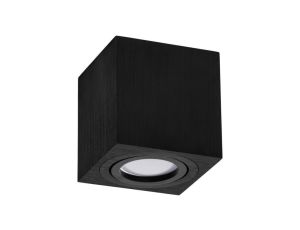 Oprawa do nabudowania OH37L KWADRATOWA GU10 KOBI CZARNA