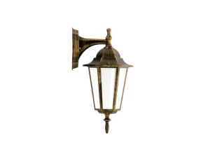 Kinkiet Ogrodowa Lampa Elewacyjna LIGURIA-LT dół 1xE27 Patyna - GOLDLUX