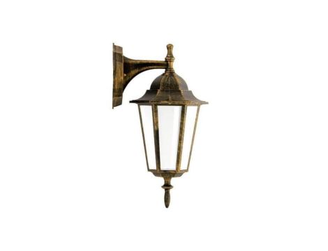 Kinkiet Ogrodowa Lampa Elewacyjna LIGURIA-LT dół 1xE27 Patyna - GOLDLUX