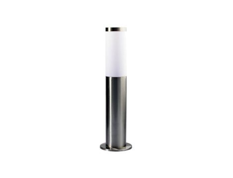 Lampa Ogrodowa LED Słupek E27 TUBA NISKA SATYNOWA 45cm