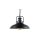 Lampa Wisząca Sufitowa RETRO IL MIO ICELAND 1xE27 Czarna - GOLDLUX (Polux)