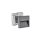 Lampa oprawa schodowa natynkowa LED ogrodowa 3W 60lm IP44 4000K szara kwadrat Q9 GOLDLUX