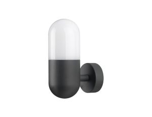 Kinkiet zewnętrzny HORTEN 1x E27 GOLDLUX (Polux) Czarny 314147