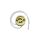 Gniazdo ceramiczne GOLDLUX (Polux) GU10 z kablem 2*0,5MM