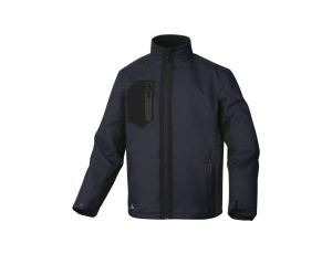 Kurtka z poliestru stretch - wodoodporna i oddychająca AREN, kolor: granatowo-czarny, rozmiar: 3XL / ARENMN3X