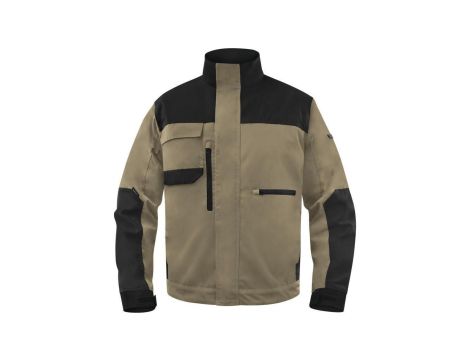Bluza robocza MACH 5 z bawełny/poliestru M5VE3, kolor: beżowo-czarny, rozmiar: S / M5VE3BNPT