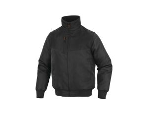Wiatrówka z poliestru oxford powlekanego poliuretanem z odpinanymi rękawami RENO2, kolor: szaro-czarny, rozmiar: 3XL / RENO2GN3X