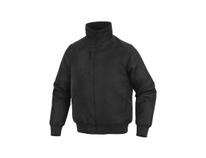 Wiatrówka z poliestru oxford powlekanego poliuretanem z odpinanymi rękawami RENO2, kolor: czarny, rozmiar: 3XL / RENO2NO3X