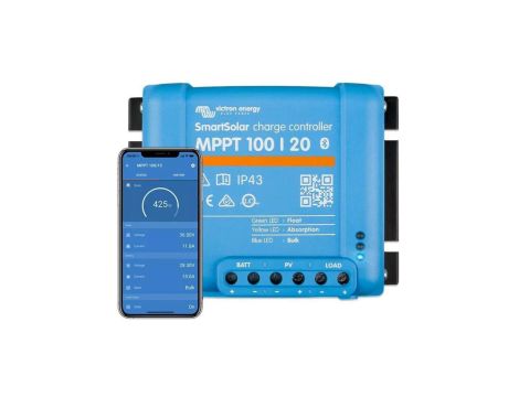 Regulator ładowania Smart 100V/20A BlueTooth