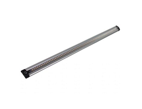 Oprawa podszafkowa TS 3W LED 250lm, 4000K, sensor dotykowy, 3-tryby świecenia, srebrna, 30cm / 10988