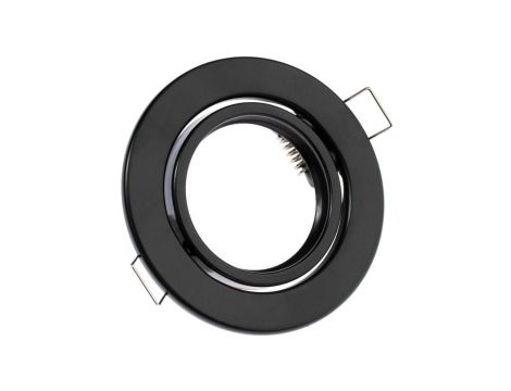 Oprawa Podtynkowa Ruchoma Okrągła AURELI Czarna Blacha MR16 GU10