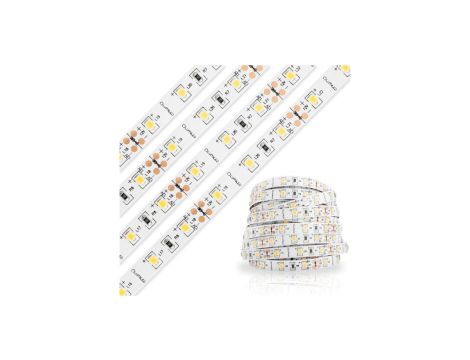 Taśma LED Pasek 12V 24W 300LED 2835 Ciepła 8mm 5m