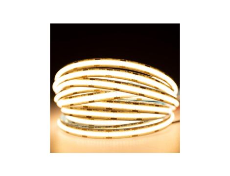 Taśma LED Pasek COB 12V 50W 1920LED NEON Ciepła 8mm 5m