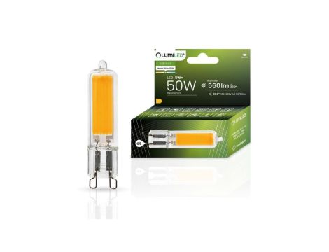 Żarówka LED G9 KAPSUŁKA 5W = 50W 560lm 4000K Neutralna 360 COB LUMILED