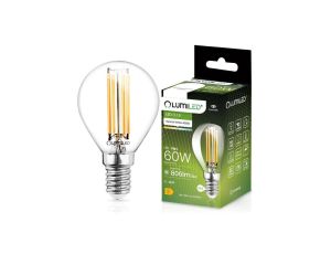 Żarówka LED E14 P45 7W = 60W 806lm 4000K Neutralna 360 Filament LUMILED