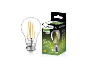 Żarówka LED E27 A60 11W = 100W 1521lm 4000K Neutralna 360 Filament LUMILED