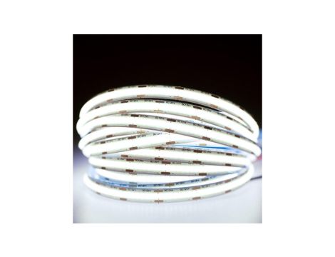 Taśma LED Pasek COB 12V 50W 1920LED NEON IP65 Zimna 8mm 5m