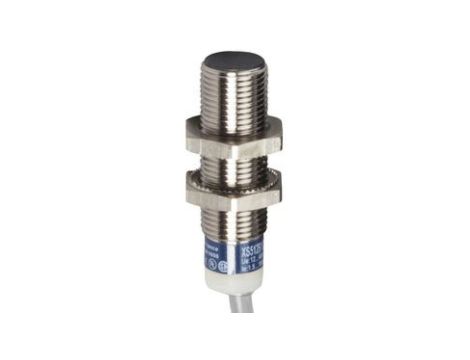 Czujnik indukcyjny 12-24V DC M12 z wyjściem PNP 1NC kabel 2m XS512B1PBL2