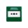 Przycisk ewakuacyjny zielony 1P IP24D CXM/CO/P/G/BB GREEN 4931210FUL-0135