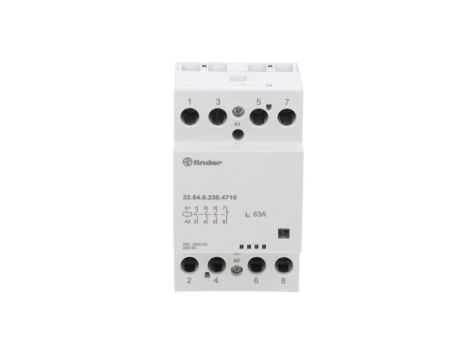 Stycznik modułowy 3Z 1R 63A 230 AC/DC wskaźnik zadziałania 22.64.0.230.4710