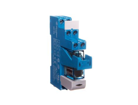Przekaźnikowy moduł sprzęgający 15,8mm 2P 8A 24V DC, styki AgNi, zaciski śrubowe, na szynę DIN 35mm 48.52.7.024.0050SMA