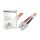 Patch cord światłowodowy LC/SC duplex MM 50/125 OM2 3m LS0H pomarańczowy DK-2532-03