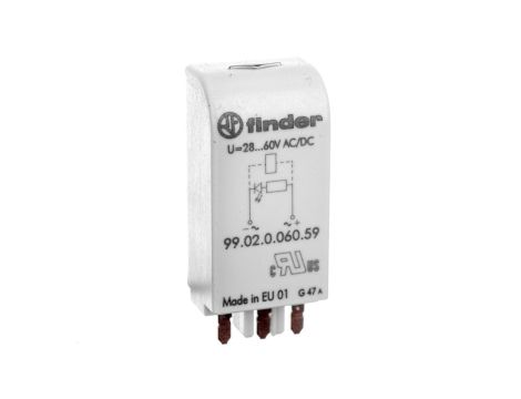 Moduł EMC, LED zielony 28-60V AC/DC 99.02.0.060.59