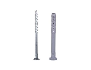 Kołek wbijany szybkiego montażu Koelner FX-06C060 6 x 60 mm z kołnierzem cylindrycznym /100 szt./